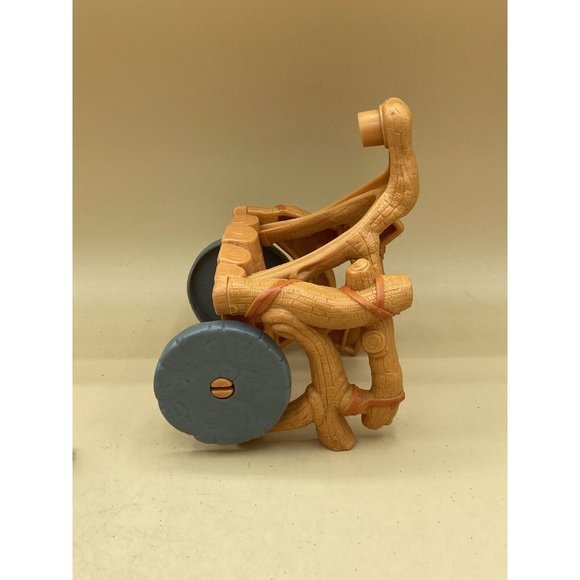 Imaginex Lot 6 Caveman Figure Wagon Horns Parts - Picture 4 of 8